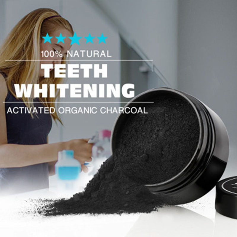 FlossWave Bamboo Charcoal Tooth Powder Organic