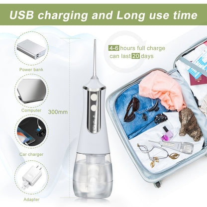 FlossWave 3 Mode Rechargeable Portable Water Flosser